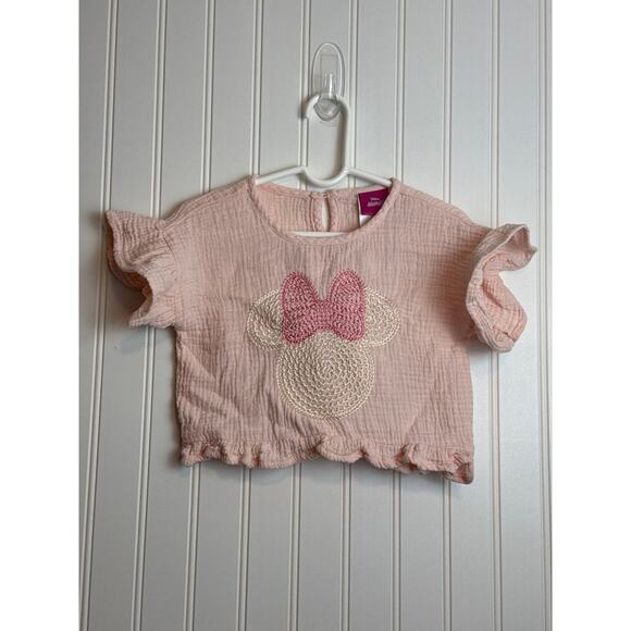 Disney Junior Minnie Gauze Top - Picture 1 of 2